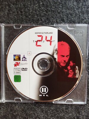 24 Twenty Four - Kiefer Southerland (DVD - TV Movie ohne Cover) guter Zustand !
