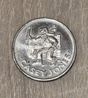 NINJA TURTLES Teenage Mutant TMNT Coin Token Casey Jones Rare 1991 Mirage