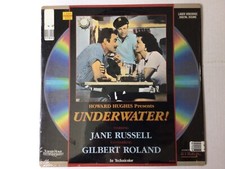 UNDERWATER Jane Russell LASERDISC Like New w/ factory shrink