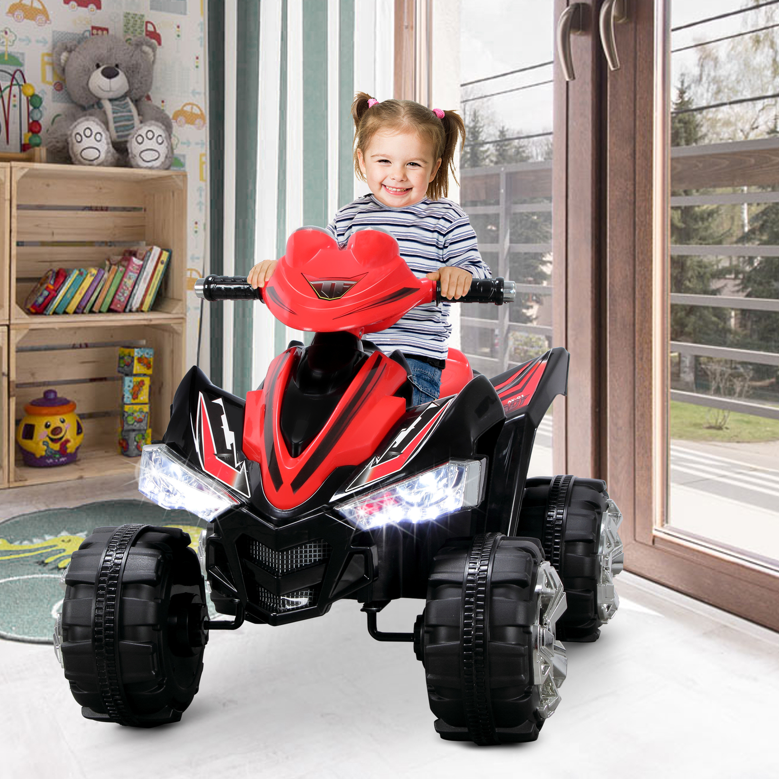 arctic cat power wheels red