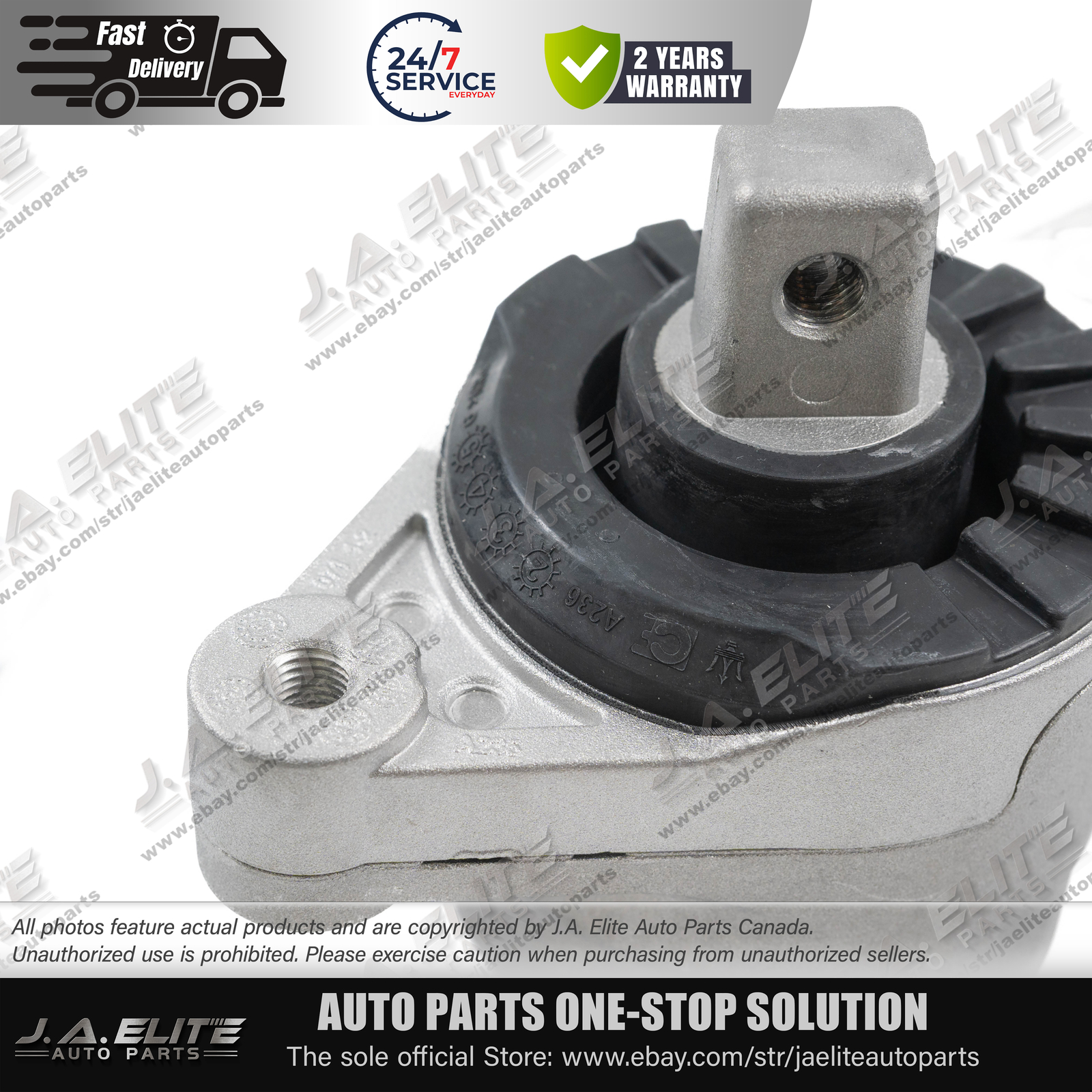 Left Engine Mount fits Maserati Ghibli Quattroporte（14-17）2WD 3.0 V6 670004870
