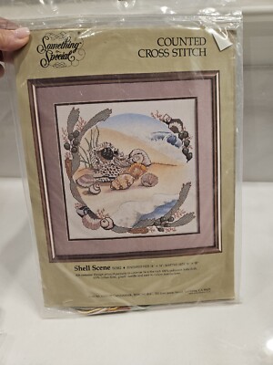  Something Special Cross Stitch Kit SeaShell Scene 4H