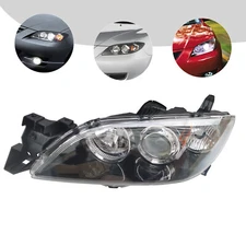 Fit For Mazda 3 Sedan 04-09 Left Headlight Assembly Projector Lamp Driver' Side