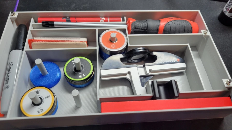 Caja de accesorios de hockey Sparx - ¡elevadores de patín gratis! Foto 4 de 4