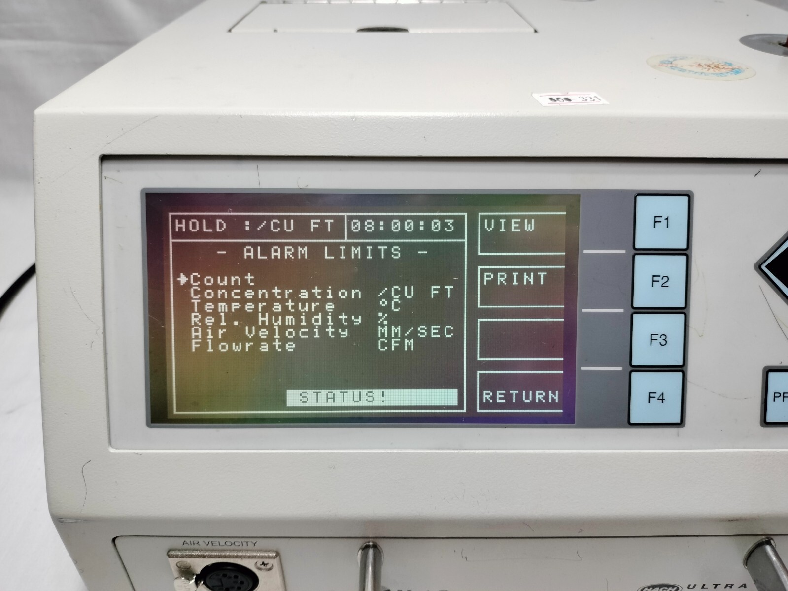 MET One Hach Ultra Analytics 3313 Particle Counter w/ Accessories