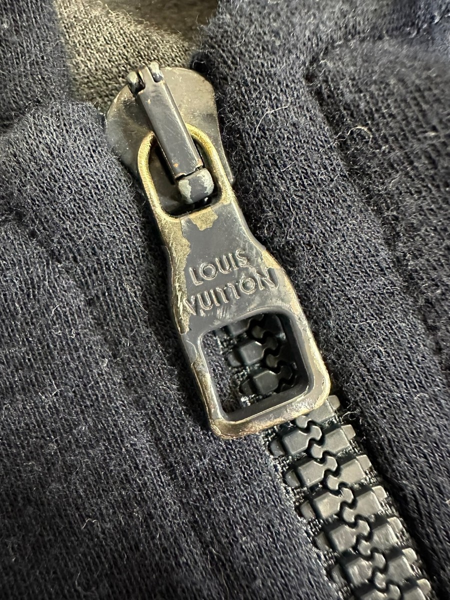 LOUIS VUITTON スウェット Embellished Half Zip Sweatshirt - Men - Ready-to-Wear