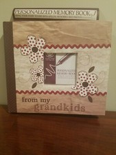 New Personalized Family Memory Photo Album Book "From My Grandkids"
