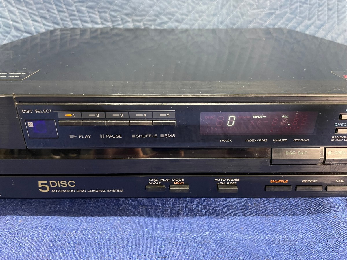 値下げ❤️SONYソニー❤️5連奏CD PLAYER CDP-C315M❤️取説 Sony CDP