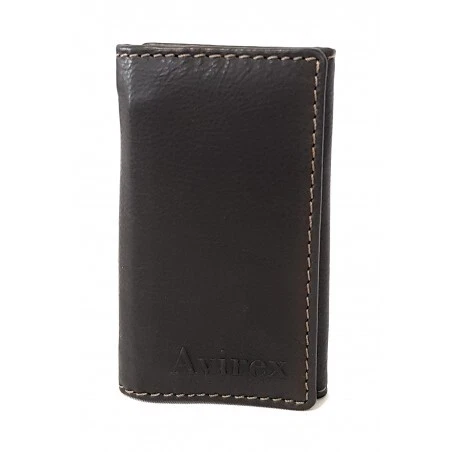 Portachiavi Uomo in pelle Avirex Linea "Austin" Marrone - Foto 1 di 1