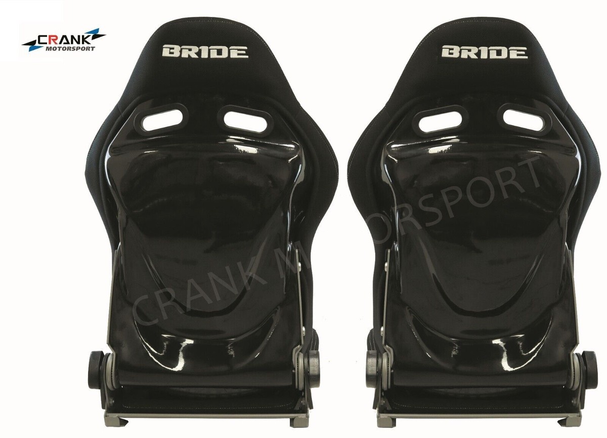 1xBride Seat stradia Black Fiberglass Bride Japan ADR appv