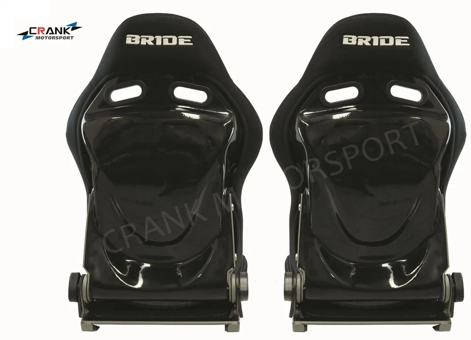 1xBride Seat stradia Black Fiberglass Bride Japan ADR appv Car Racing Sport seat - Image 2 of 4