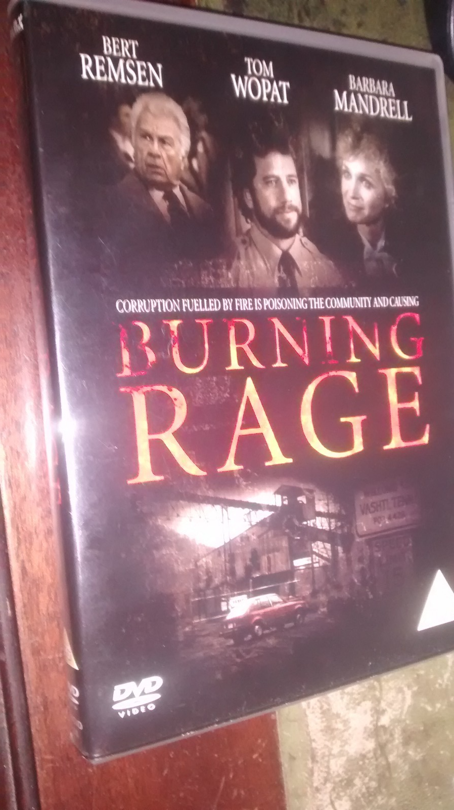 Burning Rage [DVD] (1984)(Region 0) NO CASE INCLUDED...