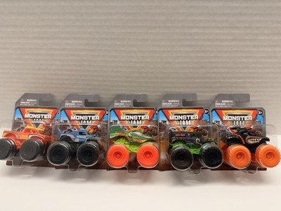 Spin Master Monster Jam Mini Monster Truck Lot of 5 Unopened
