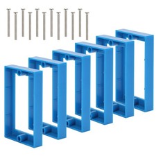 1/2Inch Single Gang Receptacle Outlet Box Extenders,Include 12Screws 6-32 x 1...