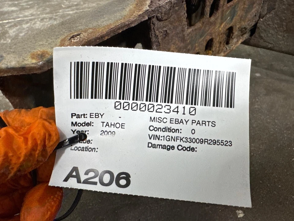 Feixe de reforço de para-choque traseiro Chevrolet Tahoe 2004-2014 fabricante de equipamento original - Imagem 4 de 4