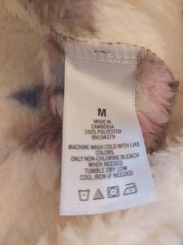 NEW! Aeropostale White Southwestern Fleece Sherpa Pullover Hoodie Wms Size M $60 - Picture 10 of 10