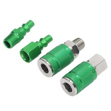 1/4inch NPT Air Coupler and I/M Plug Kit Quick Connector Air Hose Fittings Tools
