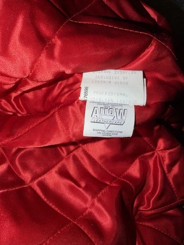 New RARE JH Design Jeff Hamilton 1993 Chicago Bulls Leather Wool Satin Jacket !! image 11