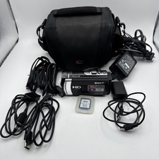 Sony Handycam HDR-CX190 Black Digital Video Camcorder 30x Zoom 5.3MP - TESTED