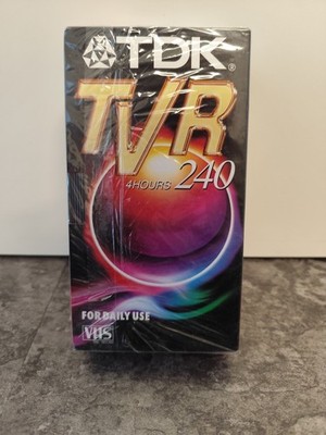 TDK TVR 240 - VHS Videokassette Doppelpack - Neu 