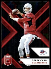 Derek Carr 2018 Panini Elite Draft Picks #31 Fresno State Bulldogs NFL READ