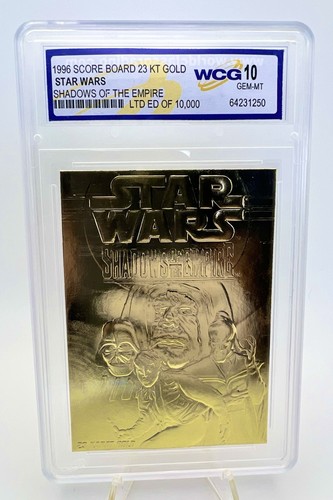 3312/10000 - 1996 Score Board Star Wars 23Kt Gold - Shadows Of The Empire WCG 10