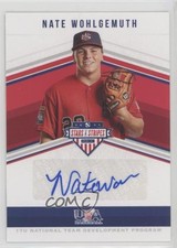2018 Panini USA Baseball Stars & Stripes 115/173 Nate Wohlgemuth #SS-NW Auto fm0