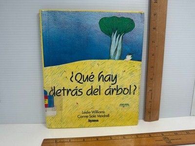 Que Hay Detras Del Arbol SPANISH Books Ex-Lib Teacher Homeschool Children HC