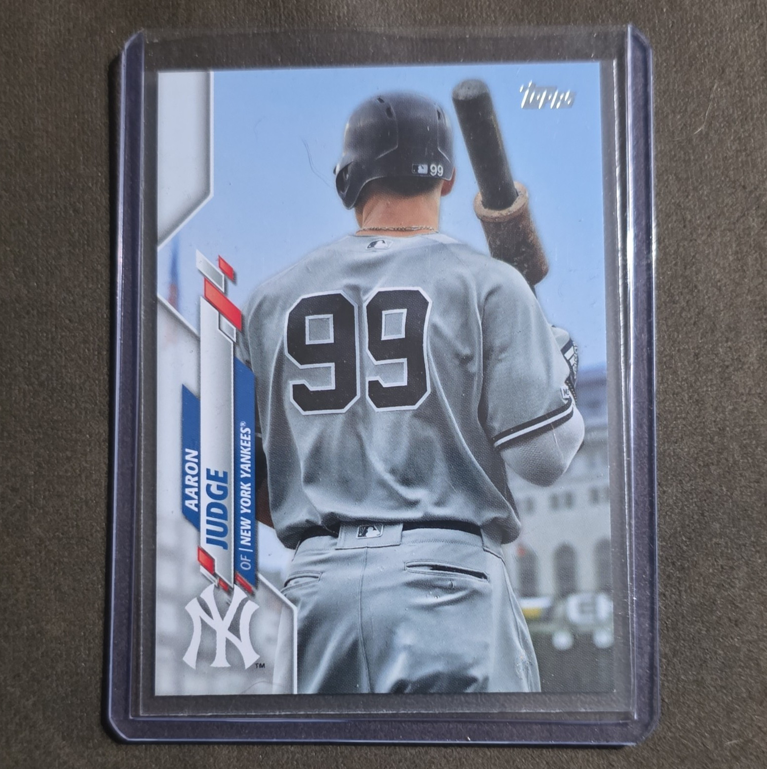 Aaron Judge 2020 Topps Update #U-15 SSP Variation (Back of Jersey