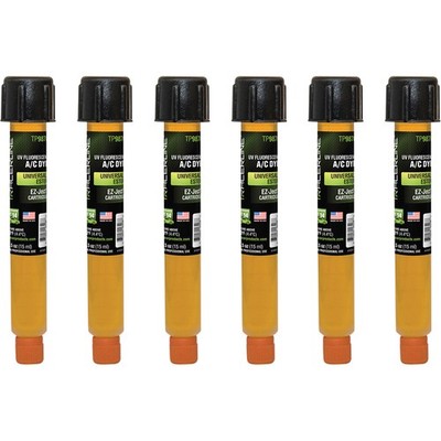 EZ-Ject /Ester Multi-Dose A/C Dye Cartridges, 6-Pack, 0.5 oz. TP9870-P6