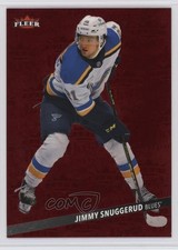 2025 Upper Deck Fleer Ultra Medallions Ruby Red 41/50 Jimmy Snuggerud #M-15 0rb9