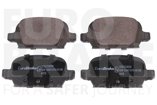 Eurobrake BremsbeläGe BremsklöTze FüR Opel Tigra Twintop F08 F68 1.4 5502223630-image