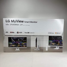 LG 27" My View: Smart Monitor HDR IPS 100Hz