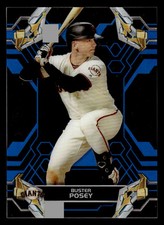 2019  Topps High Tek #106 Buster Posey Blue SP San Francisco Giants