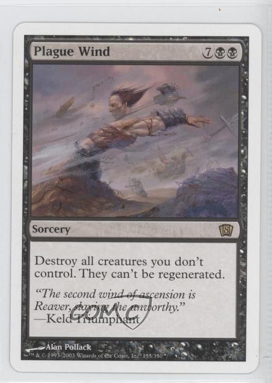 Plague Wind Magic: 8th Edition #155 2003