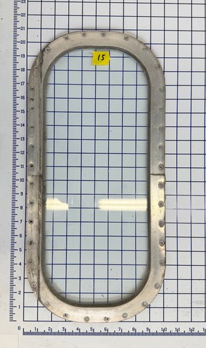 Flat stack-small airstream 18" double pane window
