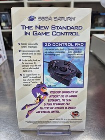 Sega Saturn - Nights Into Dreams + 3D Control Pad