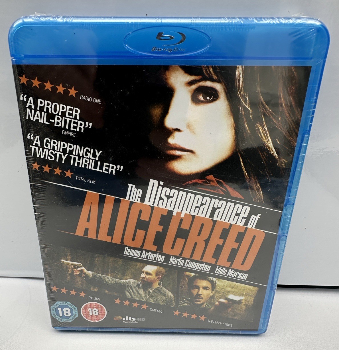 The Disappearance of Alice Creed (2009, Blu-ray) NEW & SEALED