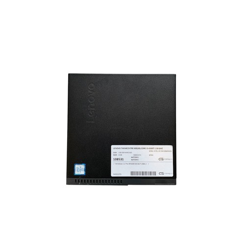 Lenovo ThinkCentre M910q / Core i5-6500T / 8GB RAM / 256GB SSD / mit - ohne BS - Afbeelding 4 van 4