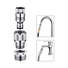 Kitchen Sink Faucet Quick Connector, Dishwasher Washer Snap Coupling Adapter,...