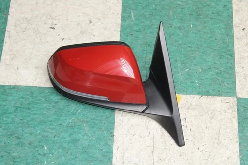 17-20 BMW 430i Red Passenger Right RH Power Door Mirror Surround View Blind Spot