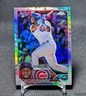 Nelson Velazquez Rookie RC 2023 Topps Chrome Logofractor Card #82 Chicago Cubs