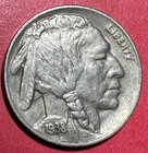 1938D US Buffalo Nickel! "Denver" Mint! XF Details! SHARP! Old US Coin!