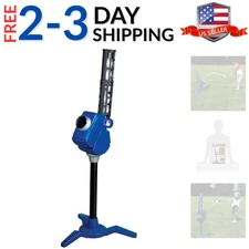 Baseball Pitching Machine - Adjustable Baseball Hitting & Fielding Practice M...