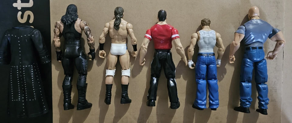Lote suelto de 5 figuras de acción Wwe Mattel And Jakks Foto 2 de 2
