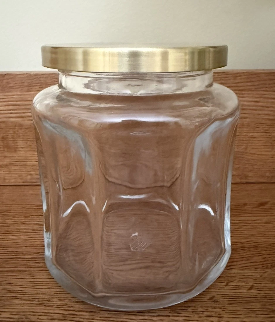 Hearth & Hand by Magnolia 28 oz Large Glass Canister with Lid NEW with Box