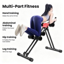 Body Shaper Gym Equipment Ab Abdominal Exercise Machine for Beginner Fitness NEW