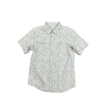 Lululemon Airing Easy Performance Short Sleeve Button Down   Size Large