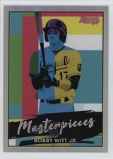 2021 Bowman's Best Bowman Masterpieces Bobby Witt Jr #BM-12 0o4t