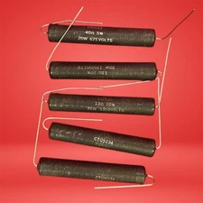 Lot 5 CTG 40 Ohm 20W 5% Wirewound Power Resistors
